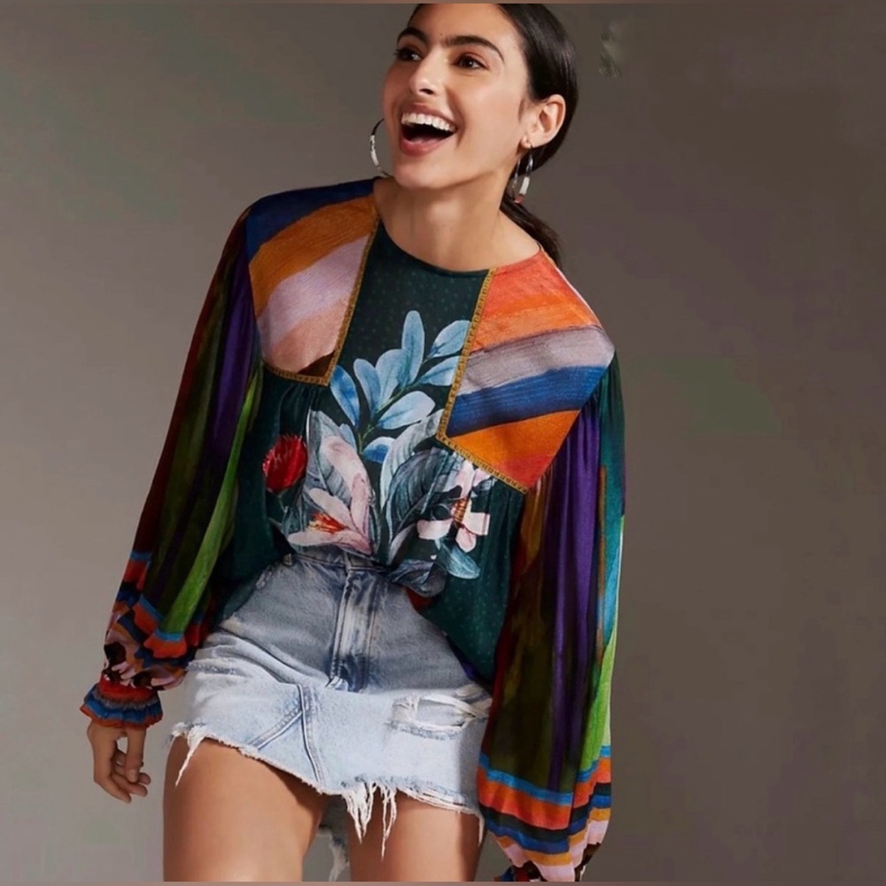 NWOT — Anthropologie Bl-nk Blouse